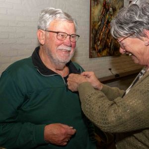 CEES EN JAN VAN BECKHOVEN 70 EN 65 JAAR LID