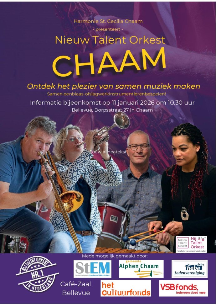 Klik op de flyer voor meer informatie of op de link rechtsboven!